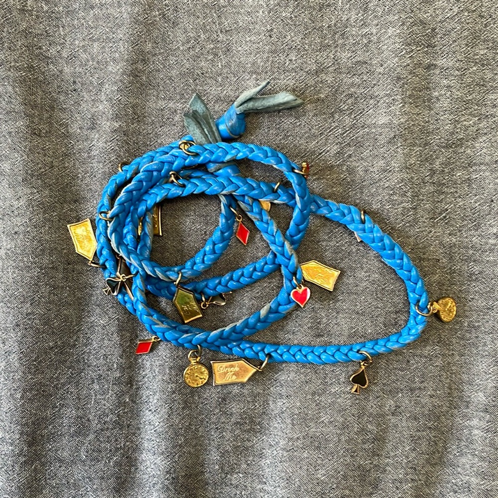Disney Couture Alice in wonderland wrap bracelet